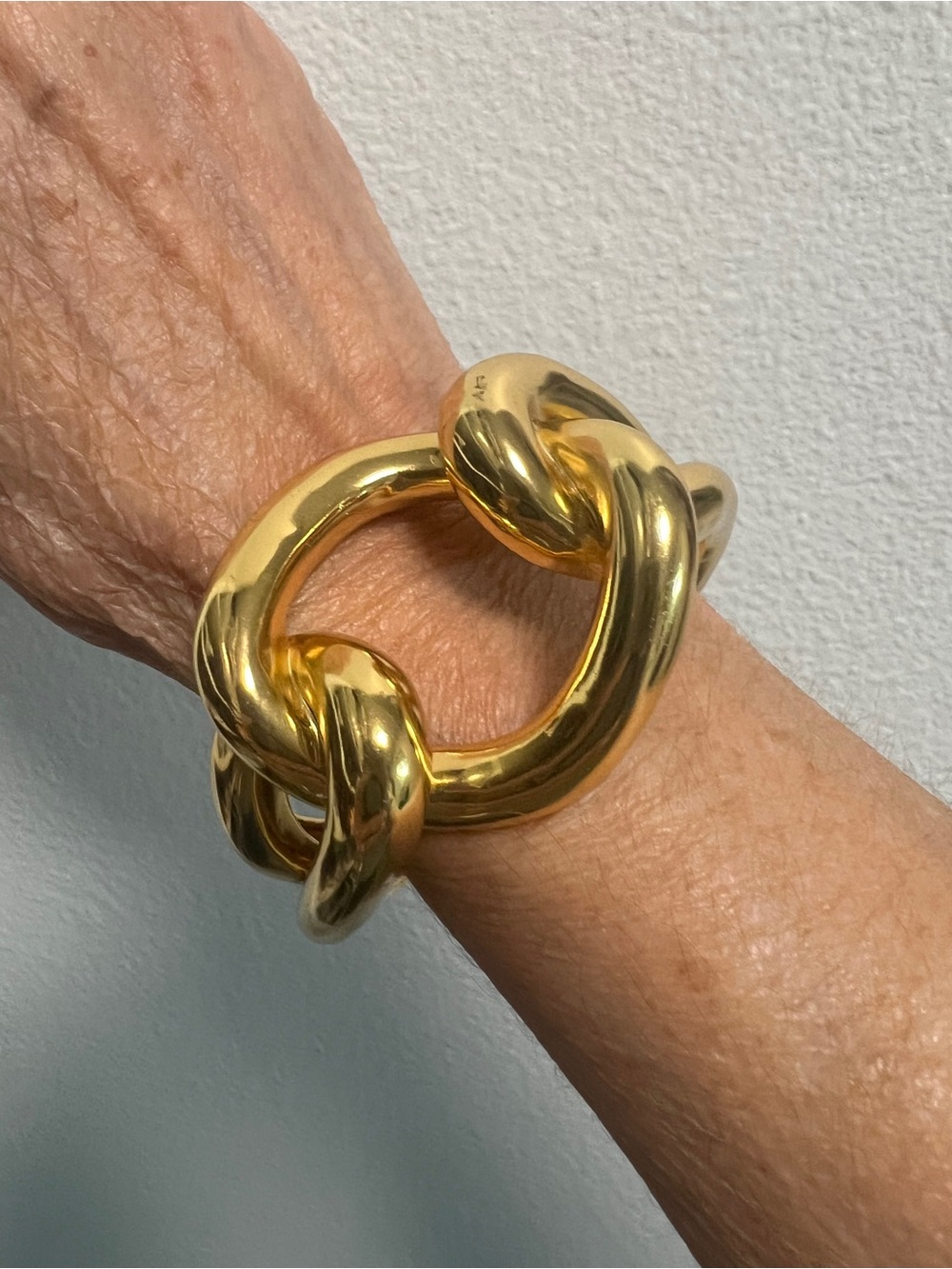 J Crew Gold Knot Link Braceletp - Picture 3 of 4